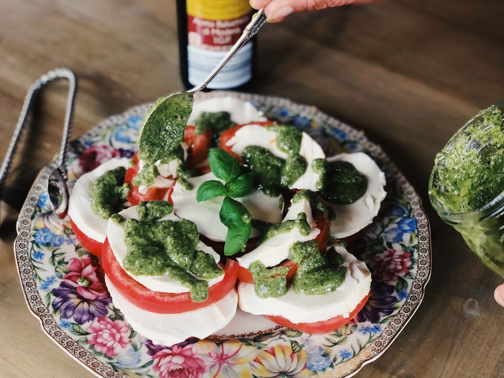 Caprese Basil Salad