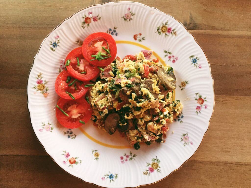 Keto Egg Scramble