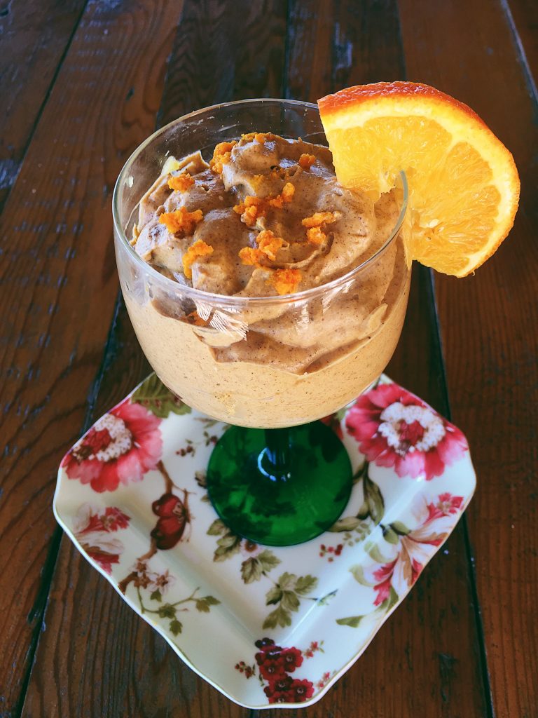 Pumpkin Orange Zest Mousse