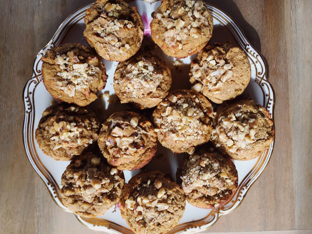 Pumpkin Walnut Muffins
