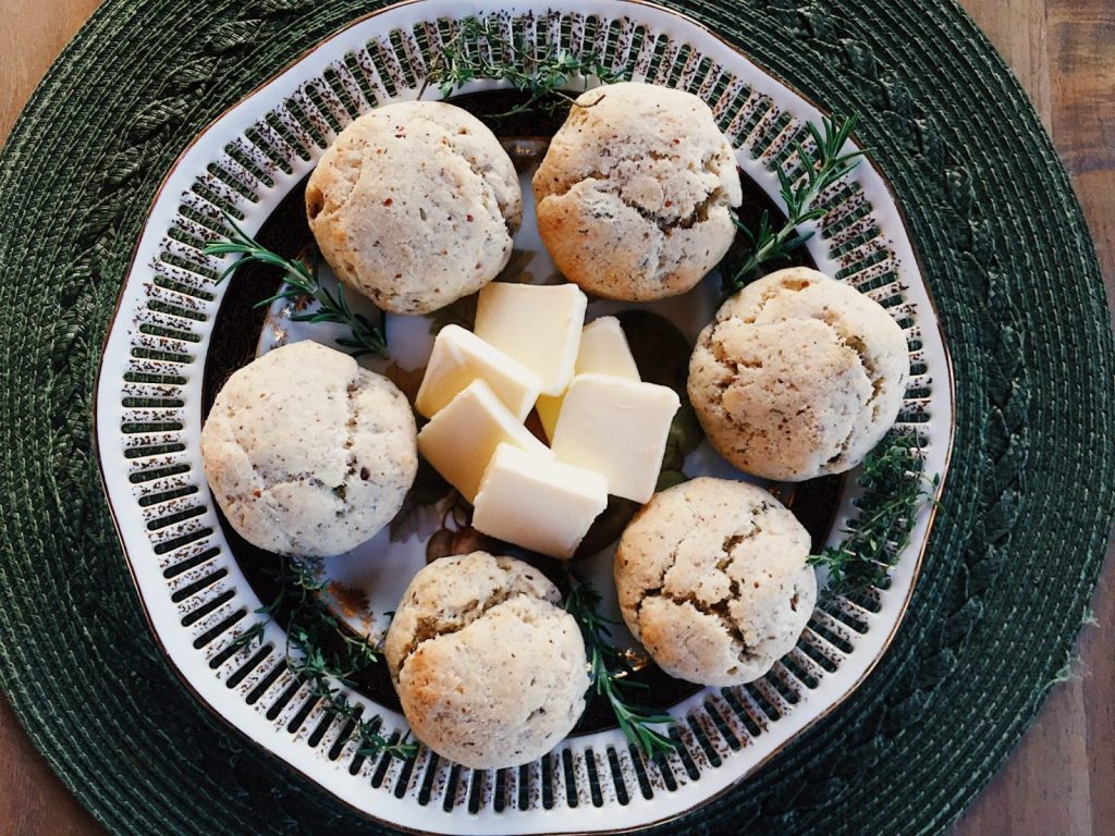 Savory Sour Cream Biscuits
