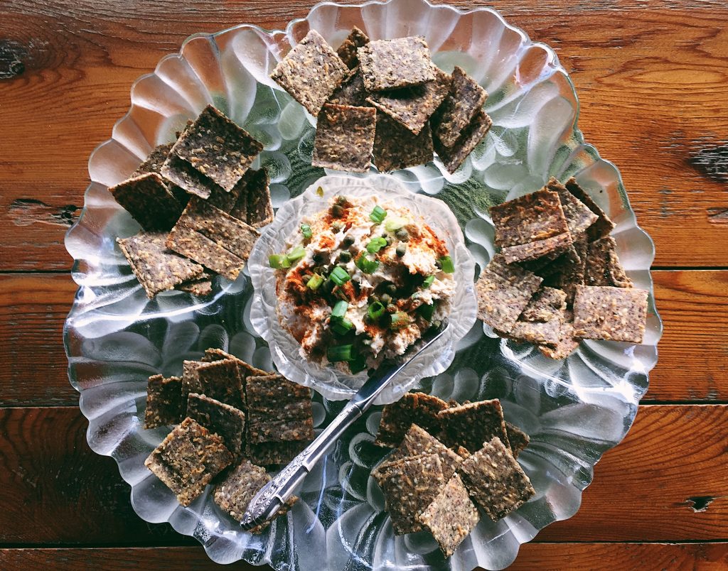 Smoked Salmon and Caper Spread