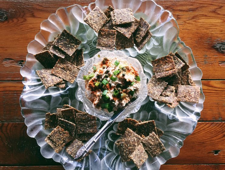 Smoked Salmon and Caper Spread