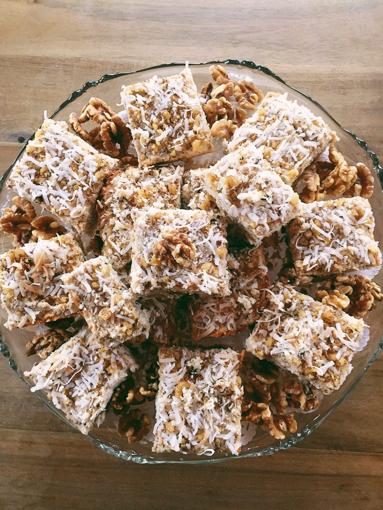Coconut Walnut Cake