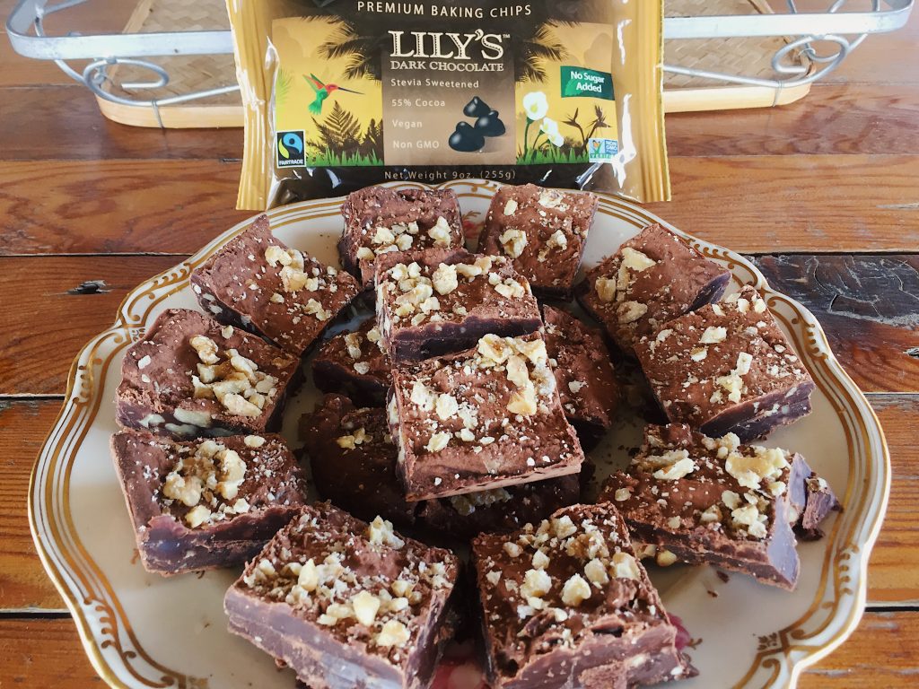 Guilt-Free Chocolate Walnut Fudge