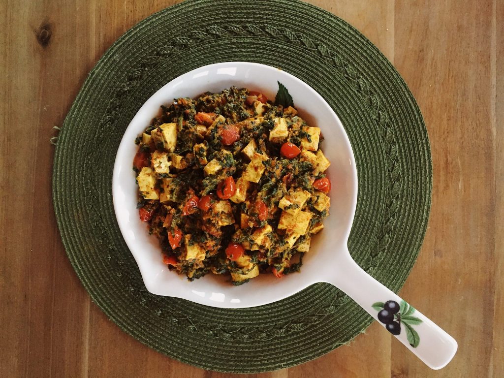 Skillet Tofu Curry