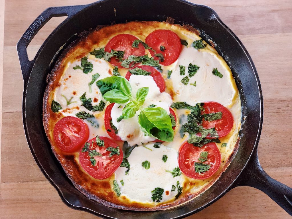 Easy Margherita Frittata