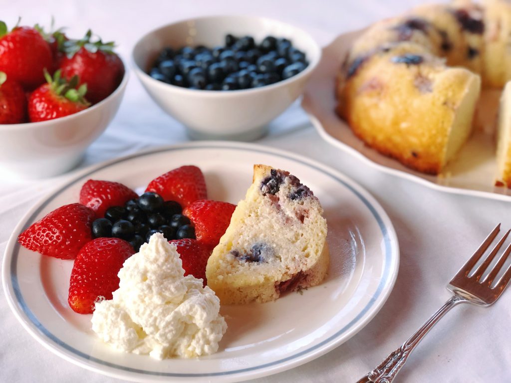 Keto Berry Pound Cake