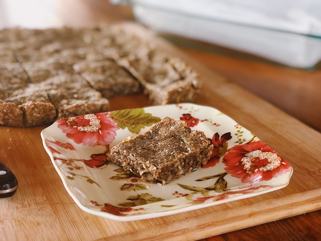 Sugar Free Seed Butter Bars