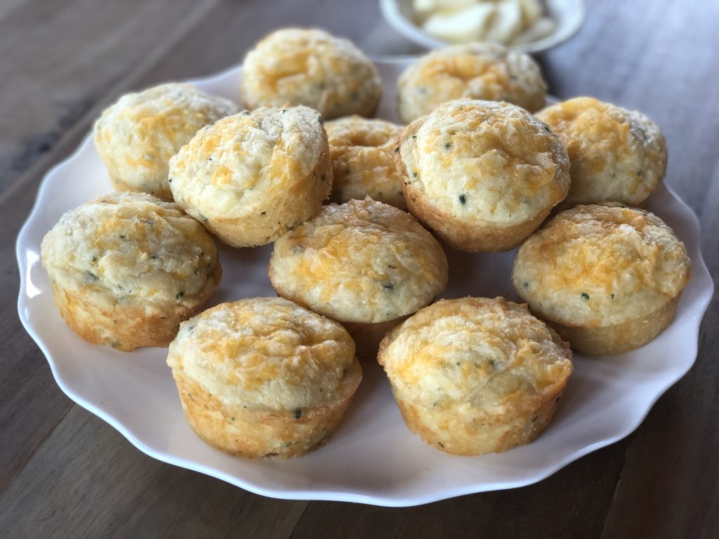Cheddar Chive Breakfast Muffin