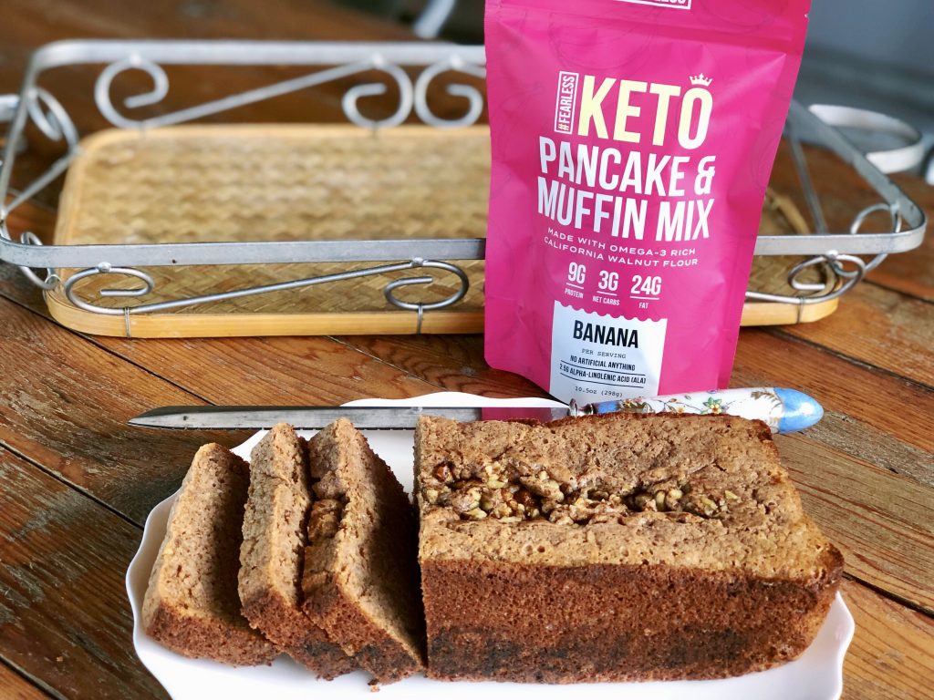 Fearless Keto Banana Bread