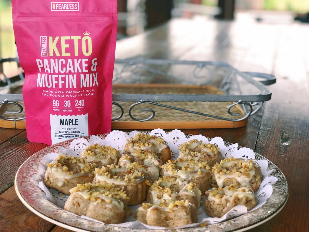 Fearless Glazed Maple Mini Cakes