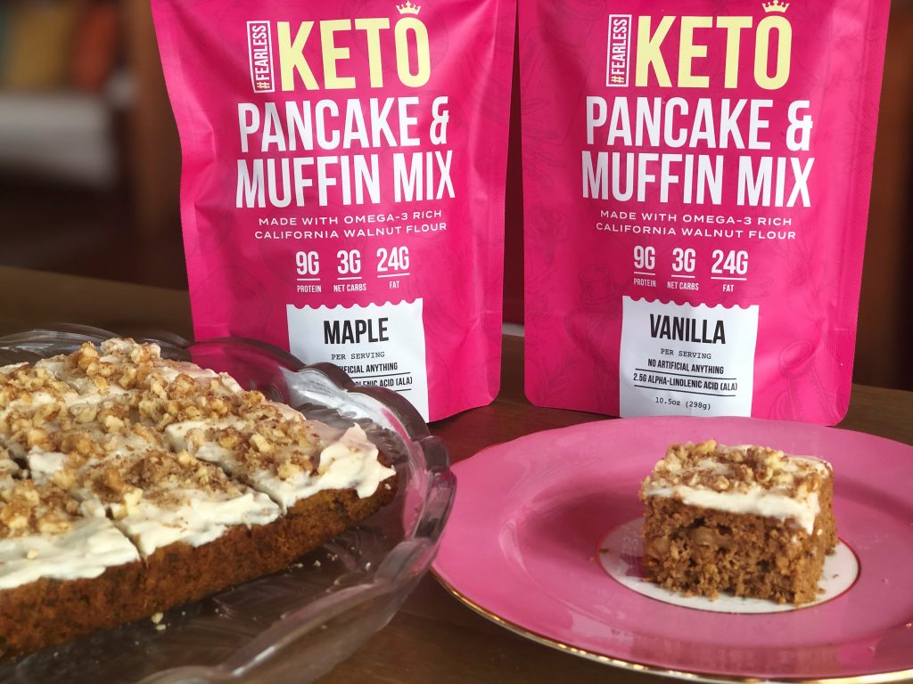 Fearless Frosted Pumpkin Spice Bars