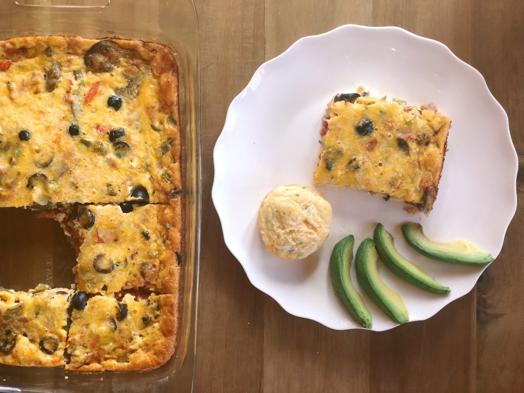 Baked Western Omelette Squares