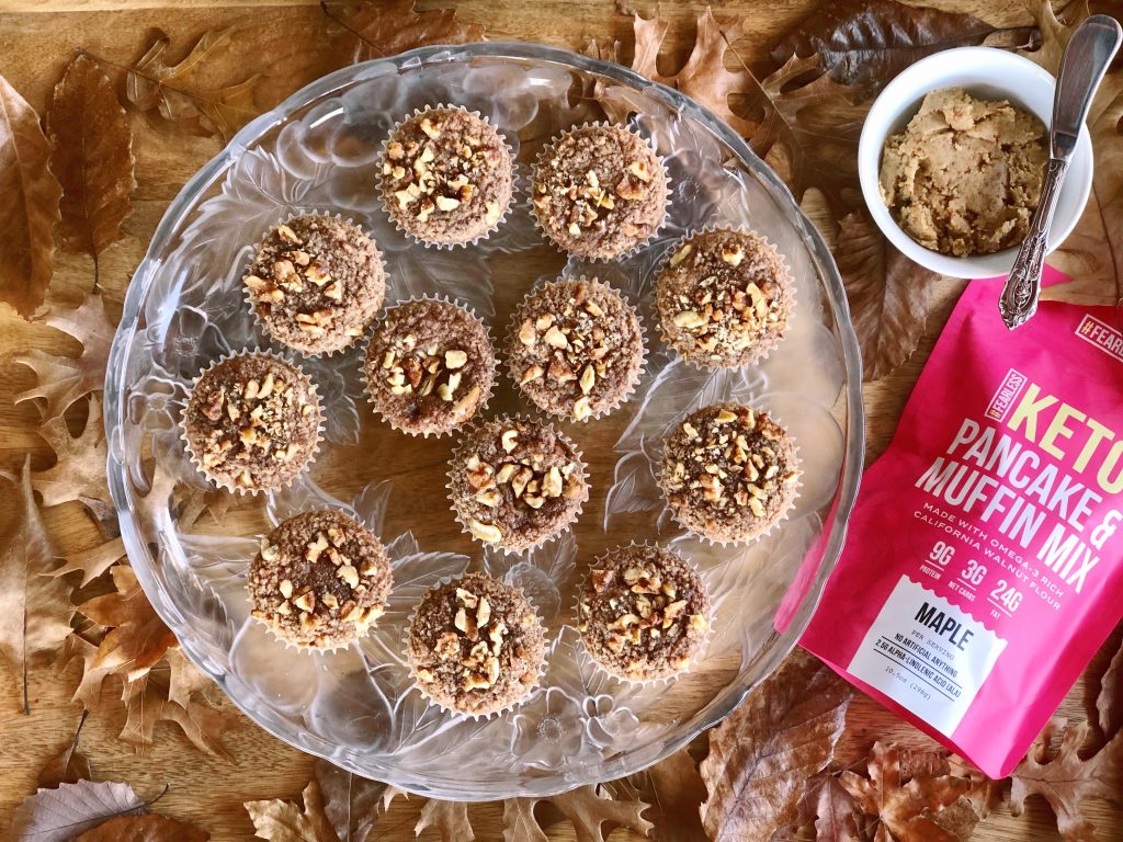 Fearless Maple Gingerbread Muffins - Nutrition Label