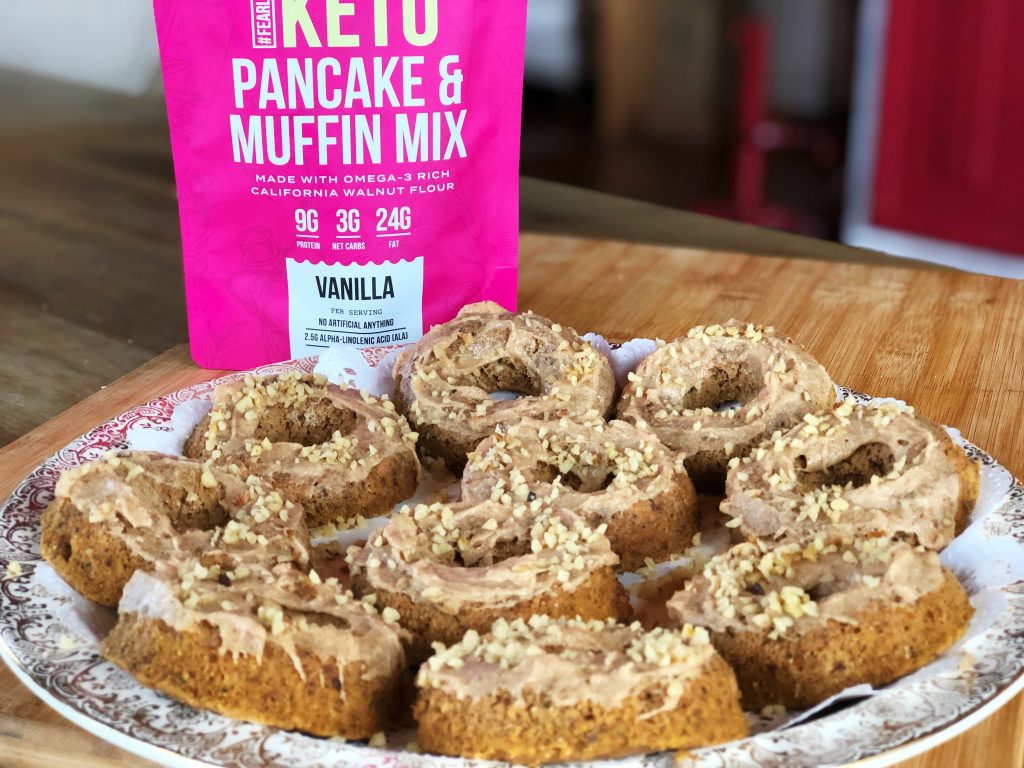 Fearless Pumpkin Cream Cheese Donuts