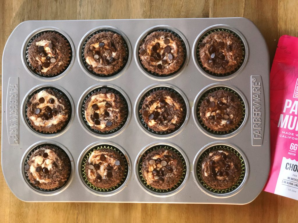 Fearless Chocolate Cream Cheese Muffins