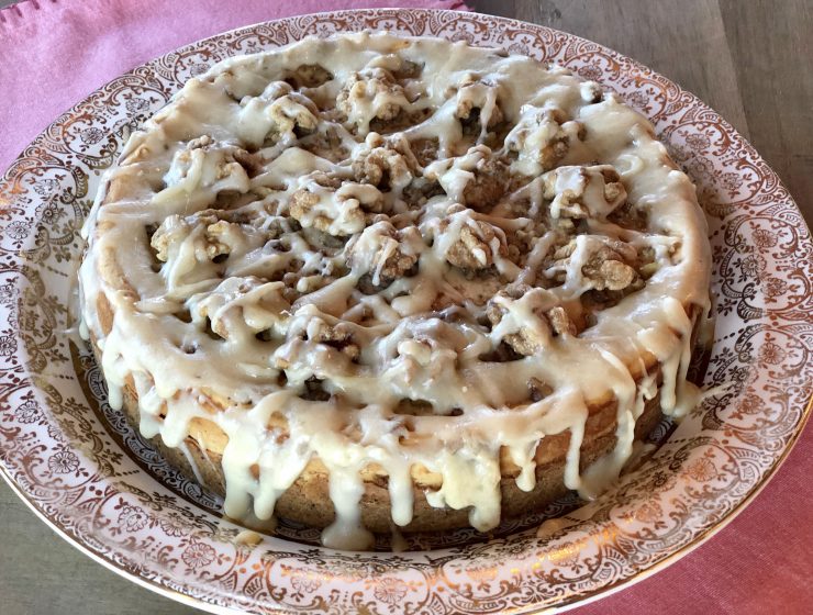 Caramel White Chocolate Cheesecake